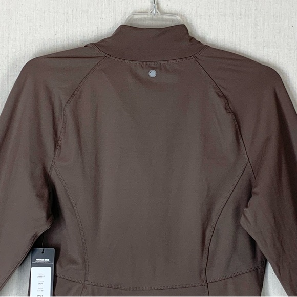 Yogalicious Lux NWT Full Zip Lightweight Fitted Yoga/Athletic Jacket - Size XXL - Picture 9 of 15